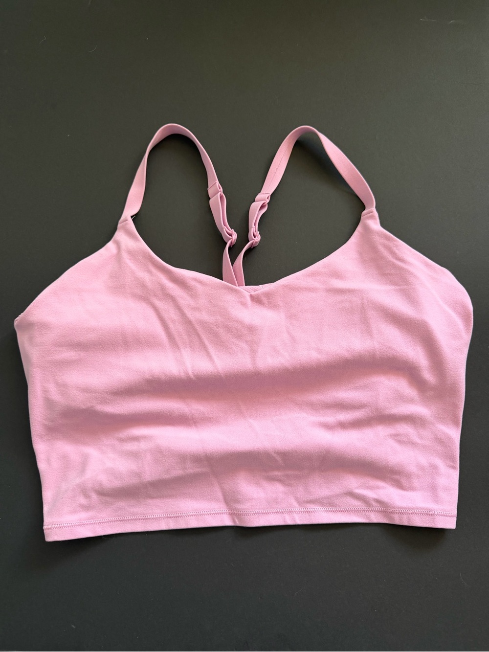 Athleta Pink Sports Bra Size Large